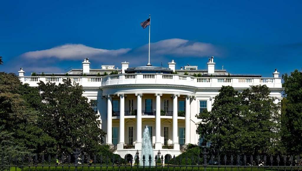 Das weiße Haus in Washington D. C.