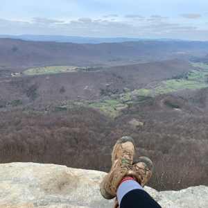 Appalachian Trail durch Virginia Wanderung