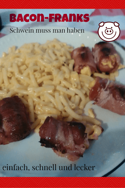 Rezept amerikanische Bacon Franks