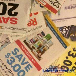 coupons nutzen und Geld sparen