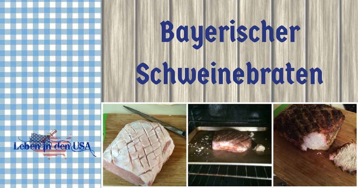 Rezept aus Bayern für einen Schweinebraten mit Kruste und Bier sehr einfach