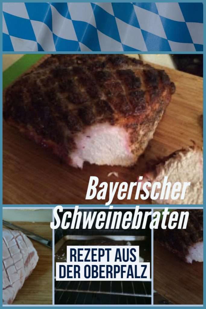 Bayerischer Schweinebraten mit Bier und Kruste - Sehr einfach!