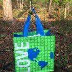 Umweltfreundliche Tasche kostenlos erhalten zum Earth Day im April