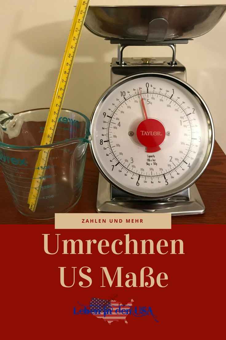 Umrechnen US Maße und Infos zu Zahlen in den USA