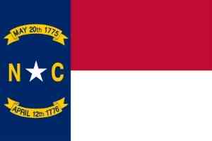 North Carolina Flagge