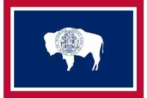 Wyoming Flagge