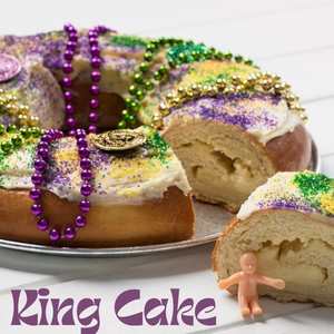 King Cake Mardi Gras