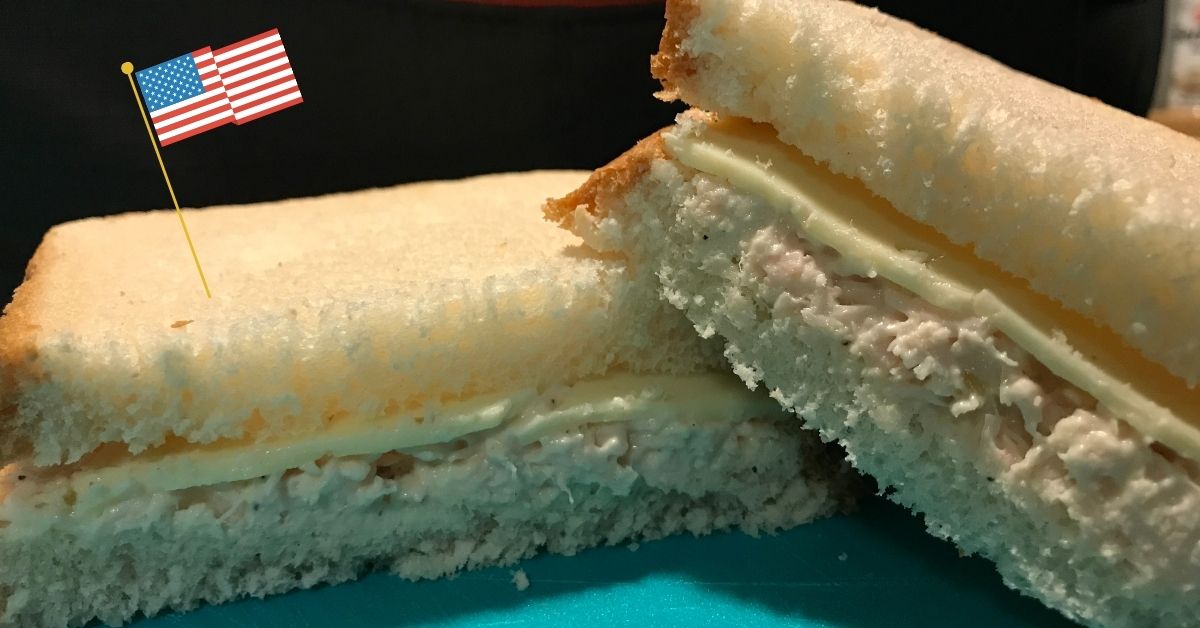 Hähnchensalatsandwich