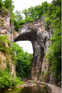 Natural Bridge in Virginia